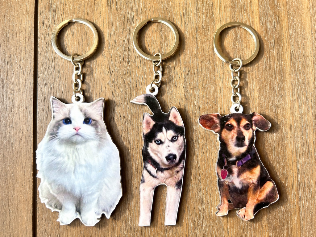 Custom Full Color Pet Keychain