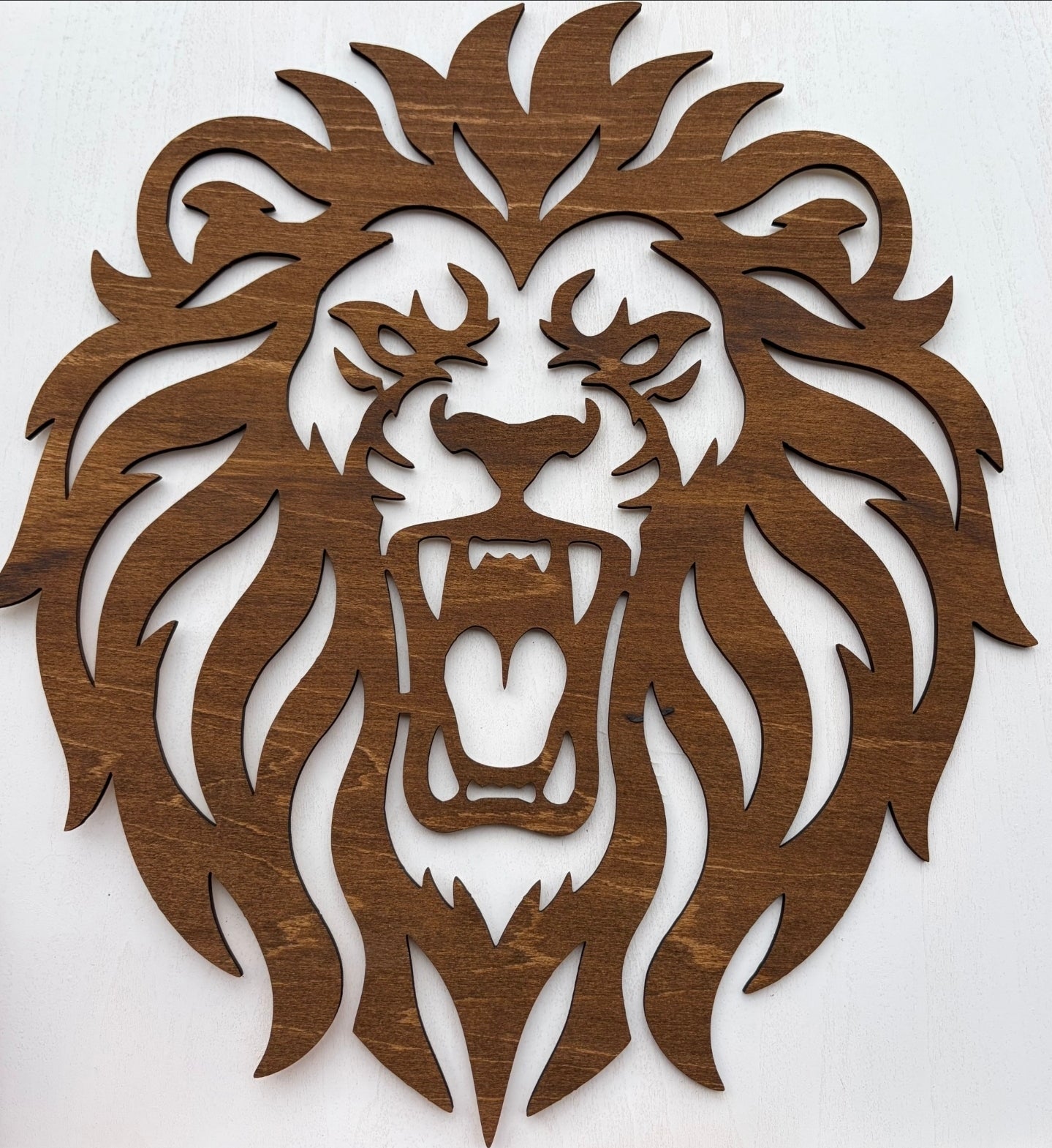 Engraved Wood Wall Decor
