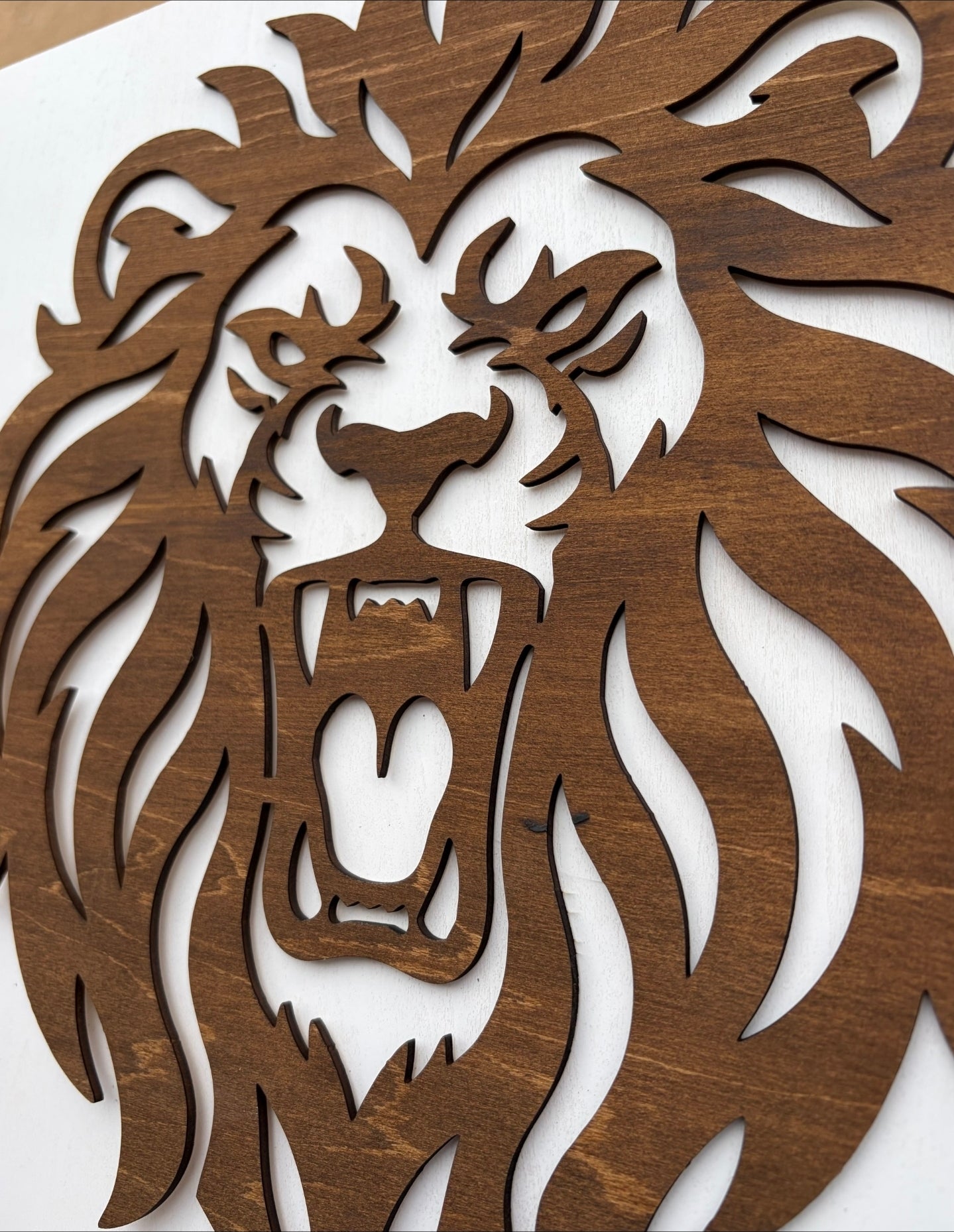 Engraved Wood Wall Decor