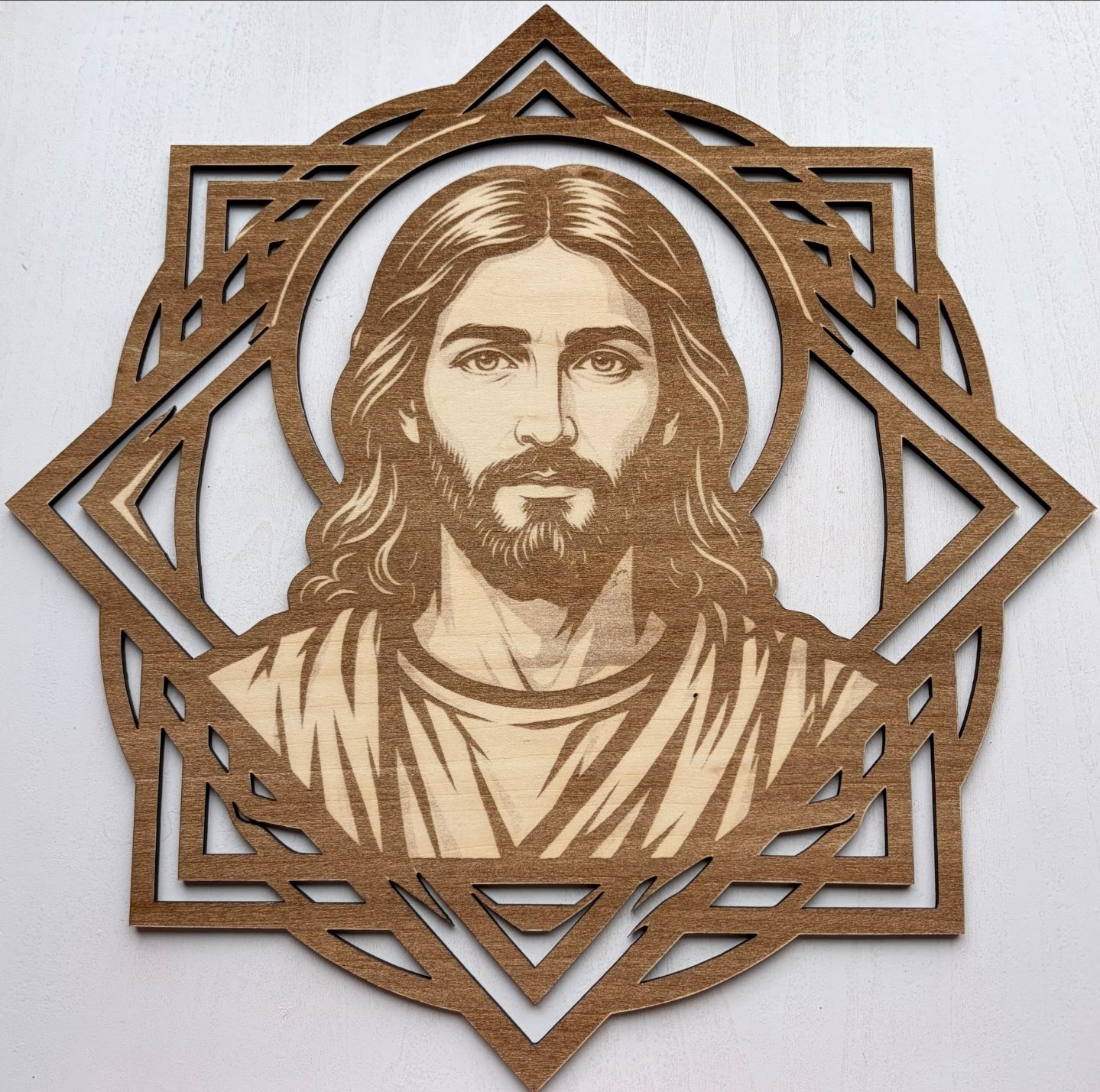 Wooden Religious Wall Art