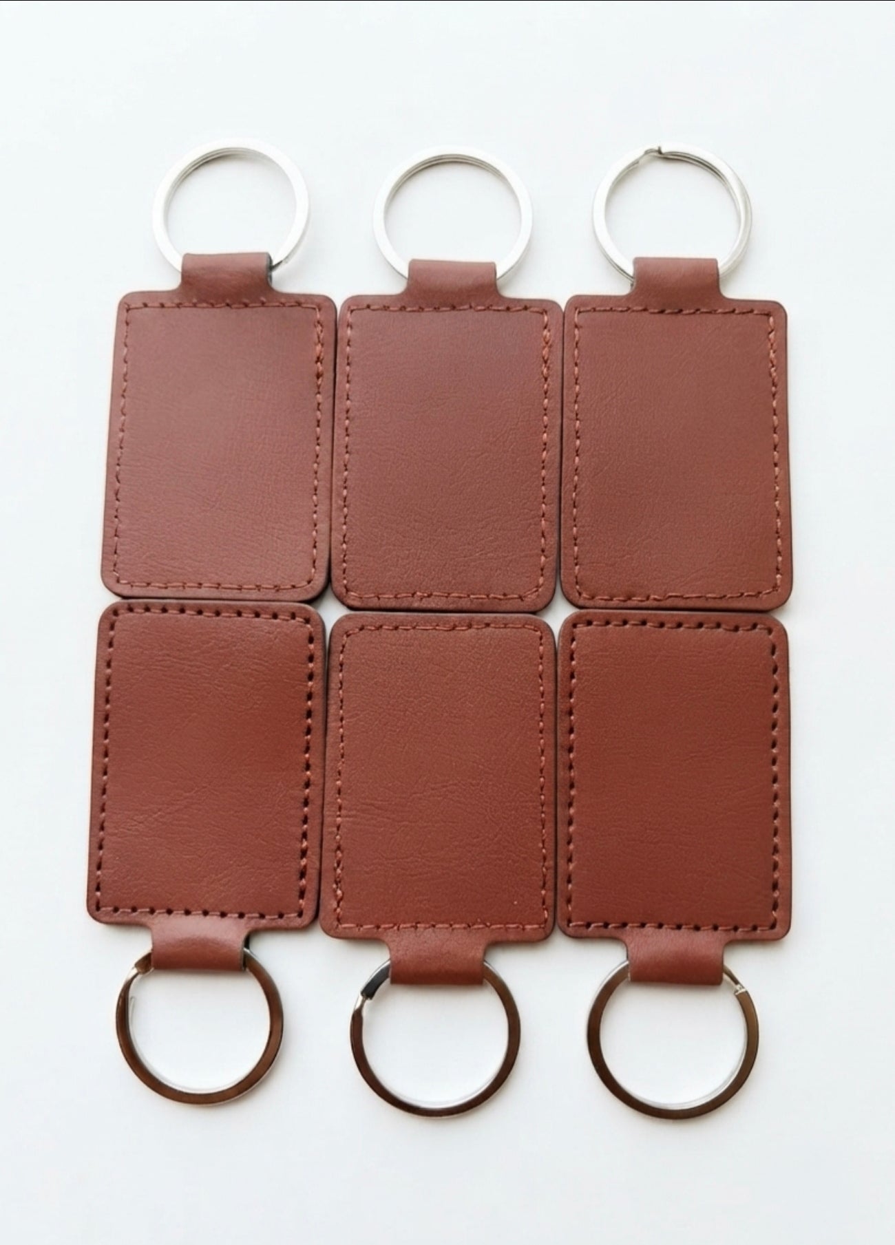 Custom Leather Engraved Keychain