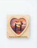 Custom Wood Heart Box