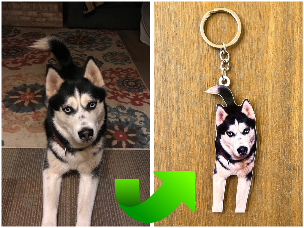 Custom Full Color Pet Keychain